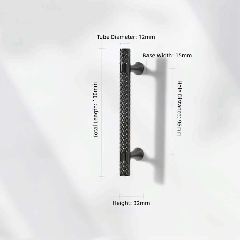 Zinc Alloy Cabinet Handles – Gold, Black & Copper Pulls