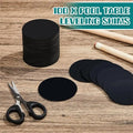 100-Pack Rubber Pool Table Leg Shims 3" Furniture Leveling Kit