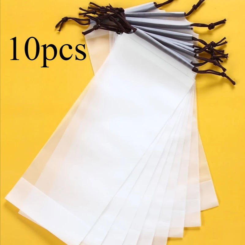 Umbrella Storage Bags with Drawstring – Semi-Transparent PP Plastic