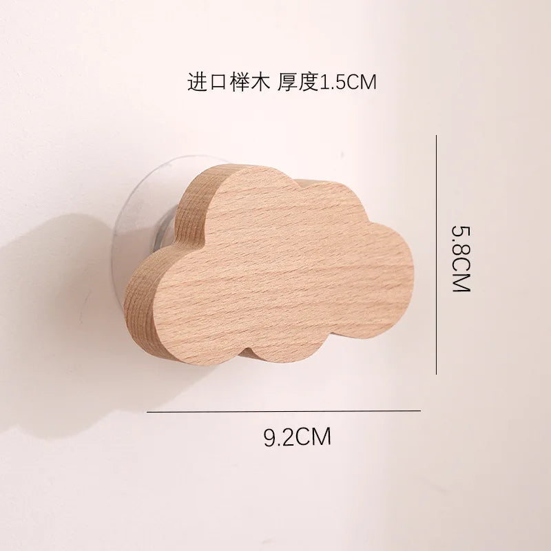 Wooden Animal Wall Hook – Coat Rack, Hat & Key Hanger