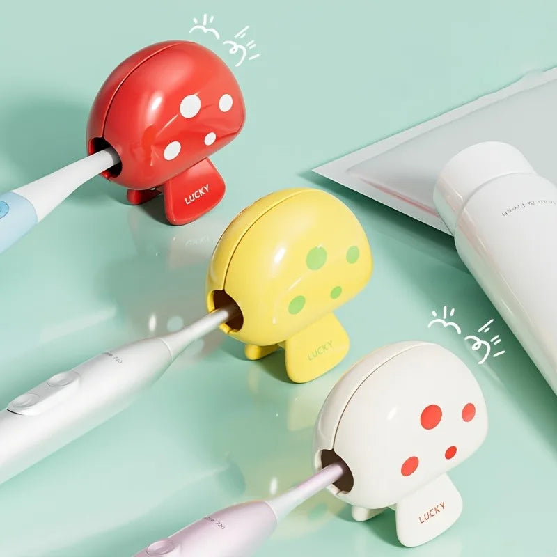 Mushroom Toothbrush Head Cover Travel Holder Dust-Proof Clip