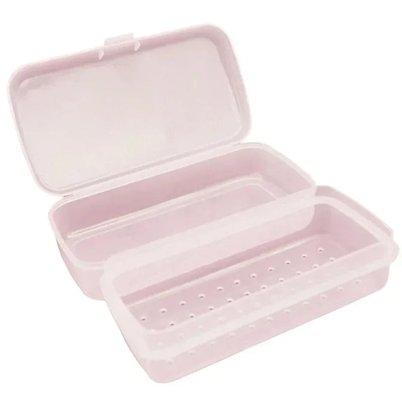 Nail Sterilizer Tray Disinfection Box for Manicure Tools