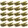 20Pcs 302 Carbon Steel Self-Tapping Thread Inserts M2–M12