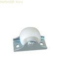10-Pack 25mm Fixed Directional Casters – Plastic Furniture Wheels