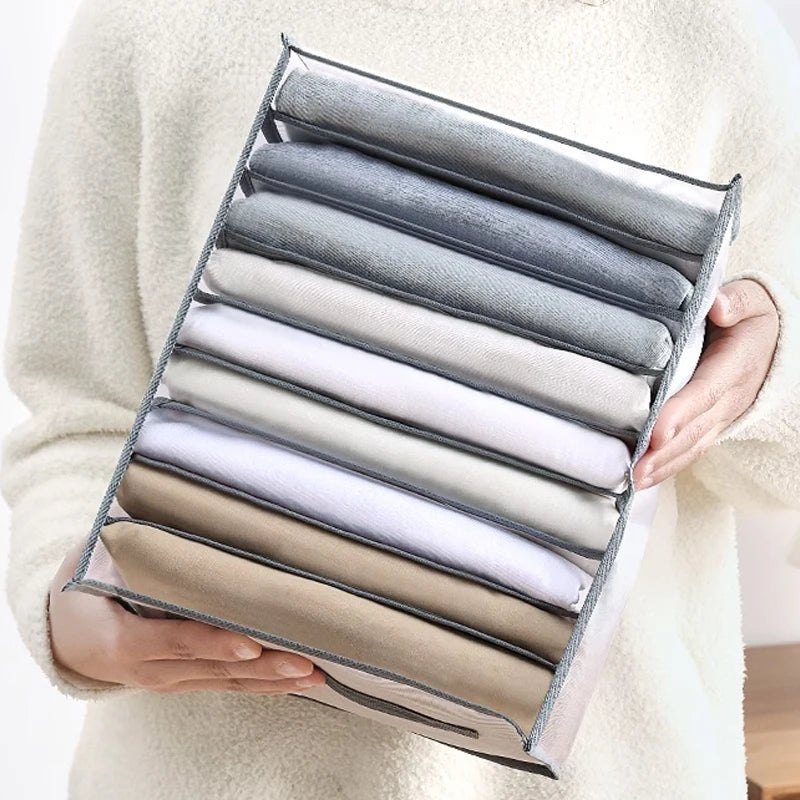 Foldable Drawer Organizer Boxes for Underwear, Socks & Bras
