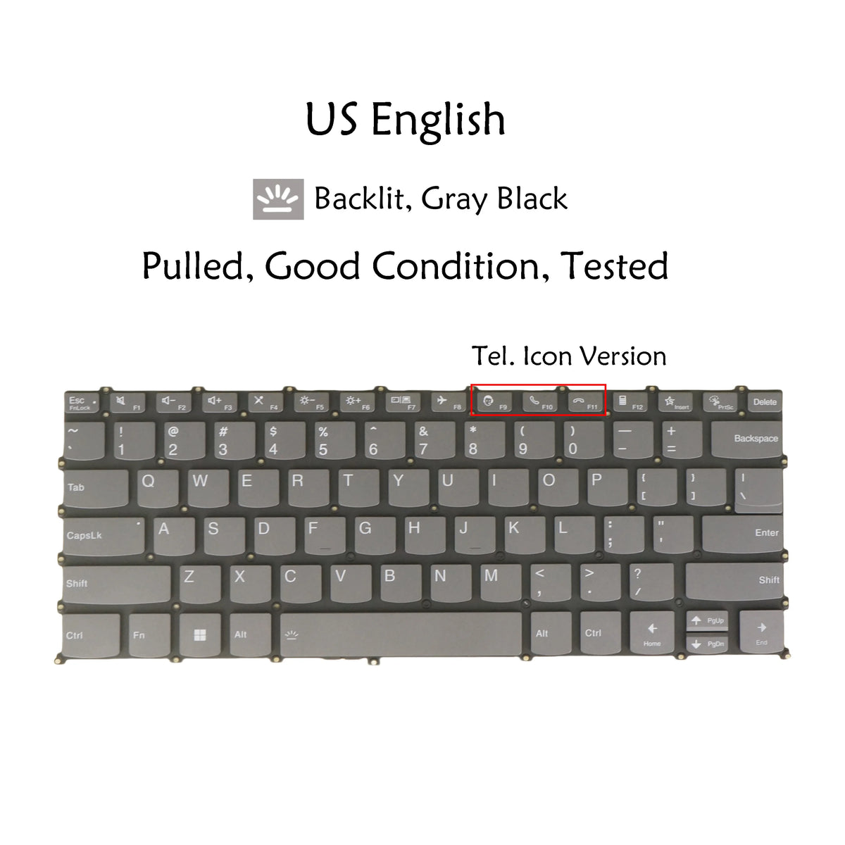Backlit Keyboard for Lenovo IdeaPad Flex 5-14 – Multi-Layout