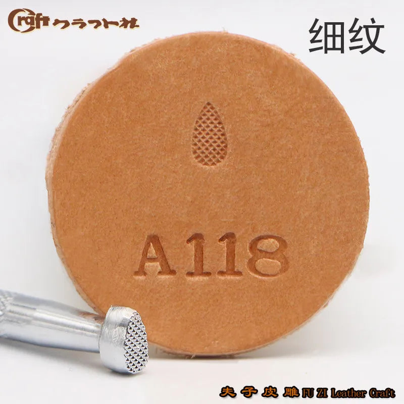 VIBE Leather Carving Stamp Set – Fine & Thick Grain Tools