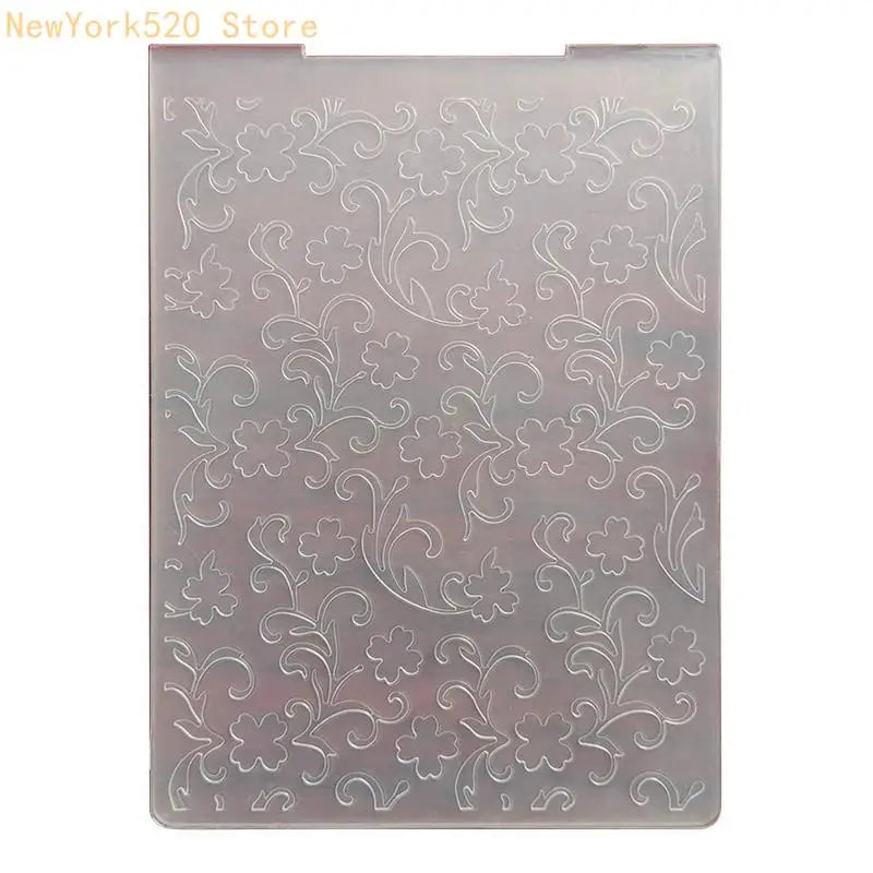 3D Flower & Leaf Embossing Folders for Card Making & Crafts