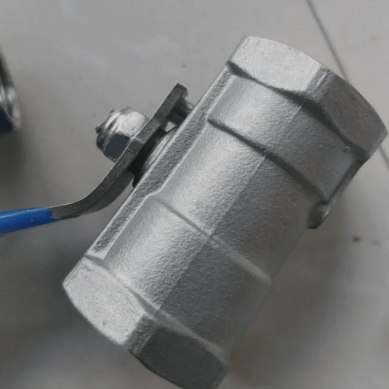 SS304 Stainless Steel BSP Ball Valve with Vinyl Handle