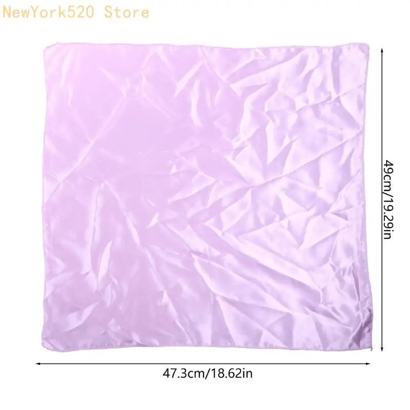 12-Pack Satin Cloth Table Napkins 50cm – Elegant Reusable Set