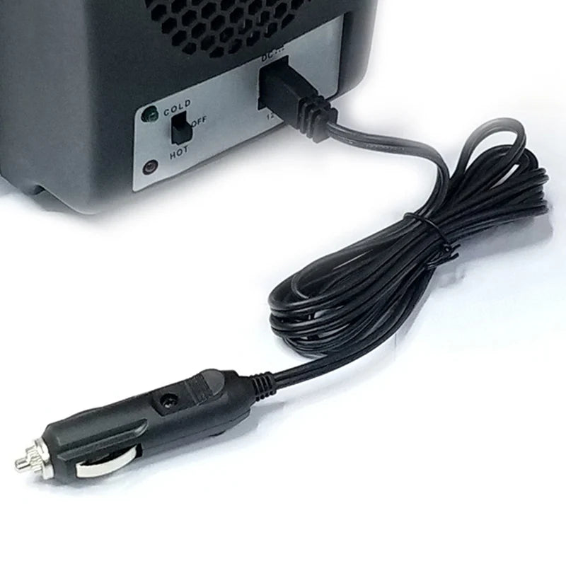 12V Car Refrigerator Power Cord 2M Universal Fridge Cable