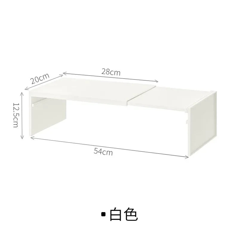 Stretchable Cabinet Shelf Spice Organizer Rack 1-2 Pcs