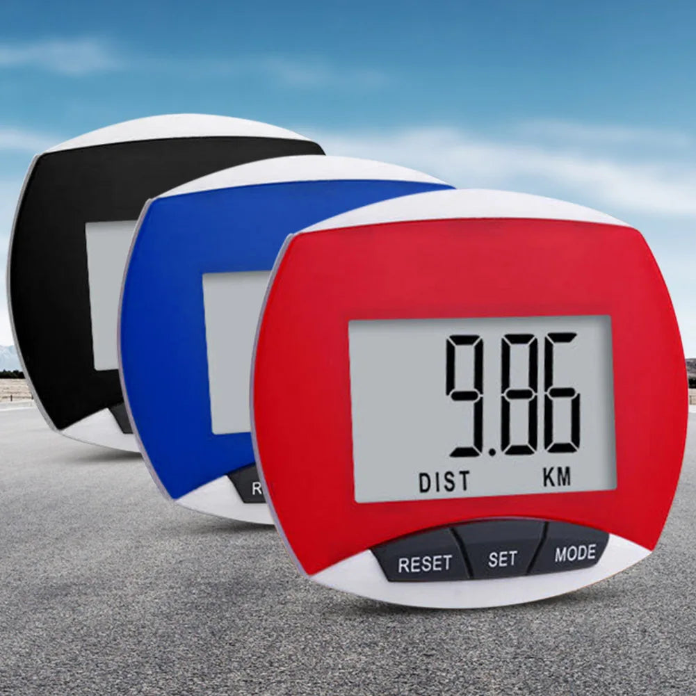 3D LCD Walking Pedometer – Step, Distance & Calorie Tracker
