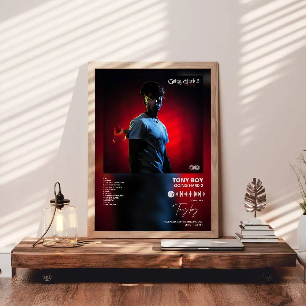 Tony Boy Self-Adhesive Art Poster – Waterproof Wall Sticker