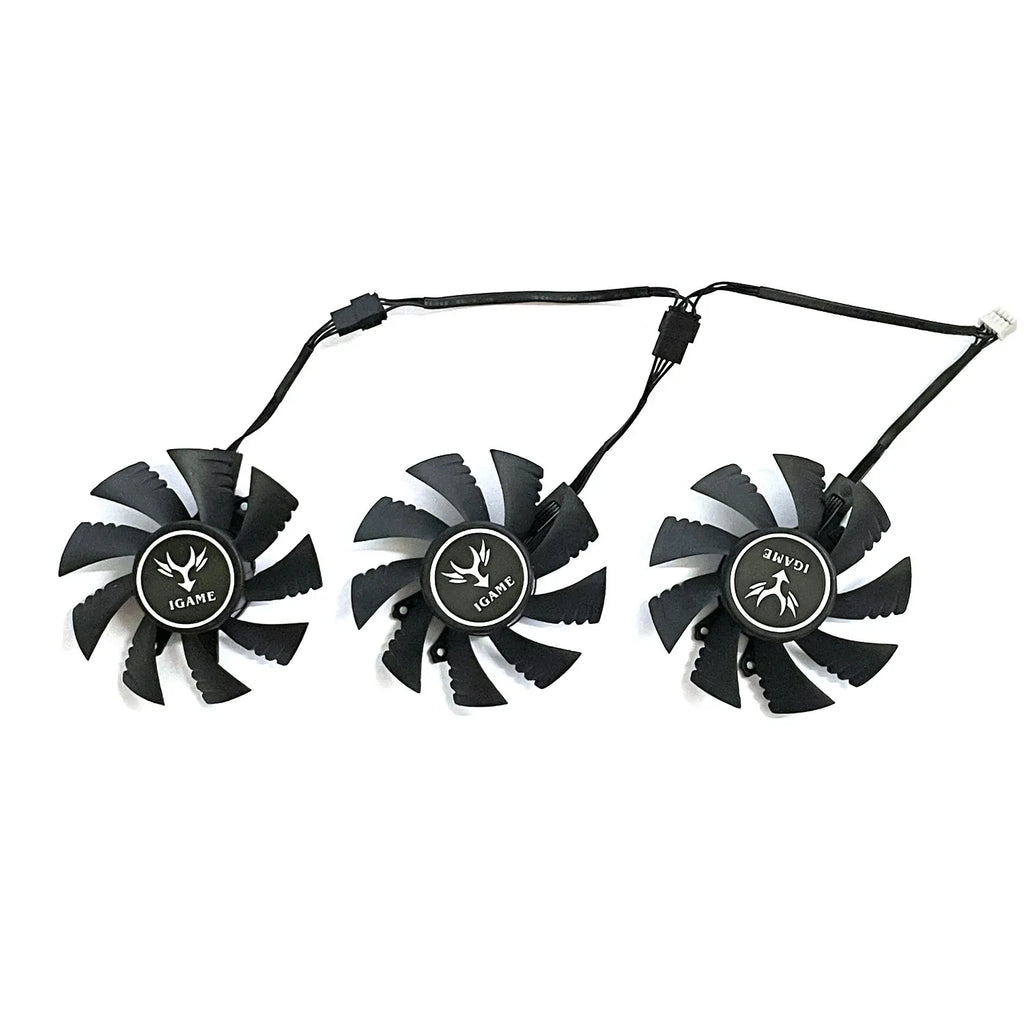 75mm 4-Pin GPU Fan Replacement for Colorful iGame GTX 1060–1080