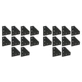 20Pcs 2020 L Shape Corner Bracket for Aluminum Extrusion Profile