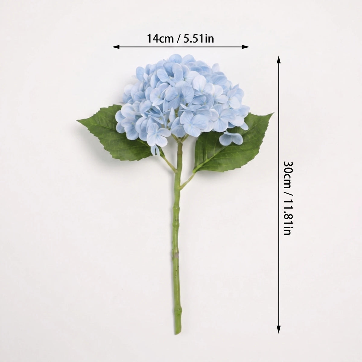 Artificial Hydrangea Flowers Real Touch Branch – Wedding Decor