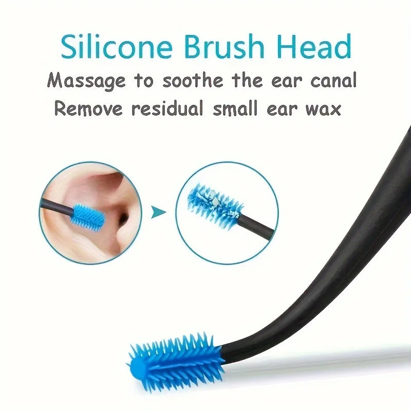 3-Pack Double-Ended Ear Cleaner Picks – 3 Colors | VIBE