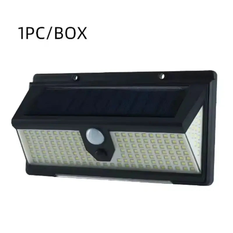 Solar Motion Sensor Wall Light 190 LED Waterproof Garden Light