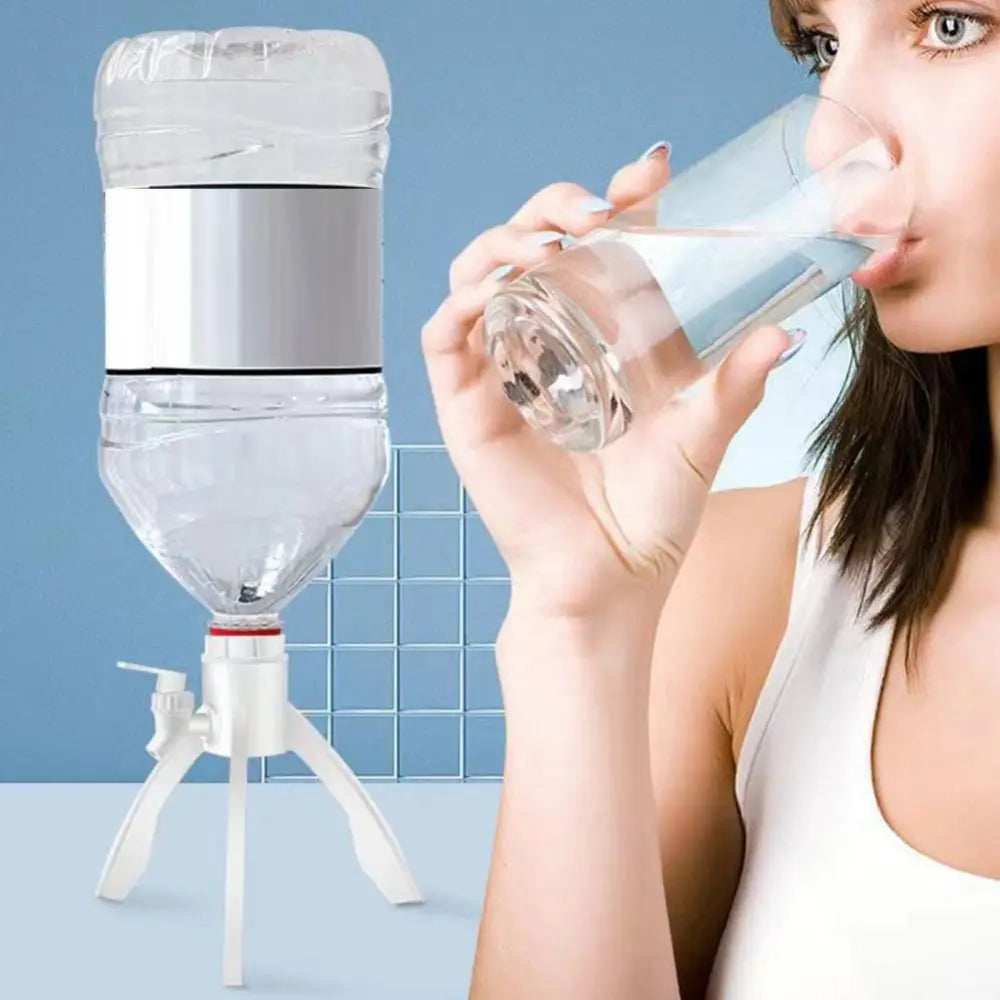 Water Bottle Dispenser Bracket & Faucet for 4L–6.5L Bottles