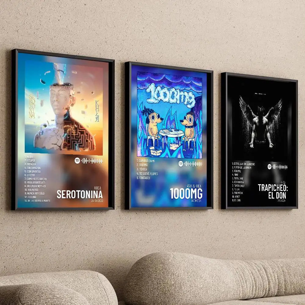 KHEA Self-Adhesive Waterproof Art Poster – Bar & Home Wall Décor