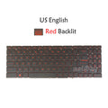 Red Backlit Keyboard for MSI Sword 15 17 Katana GF66 GF76