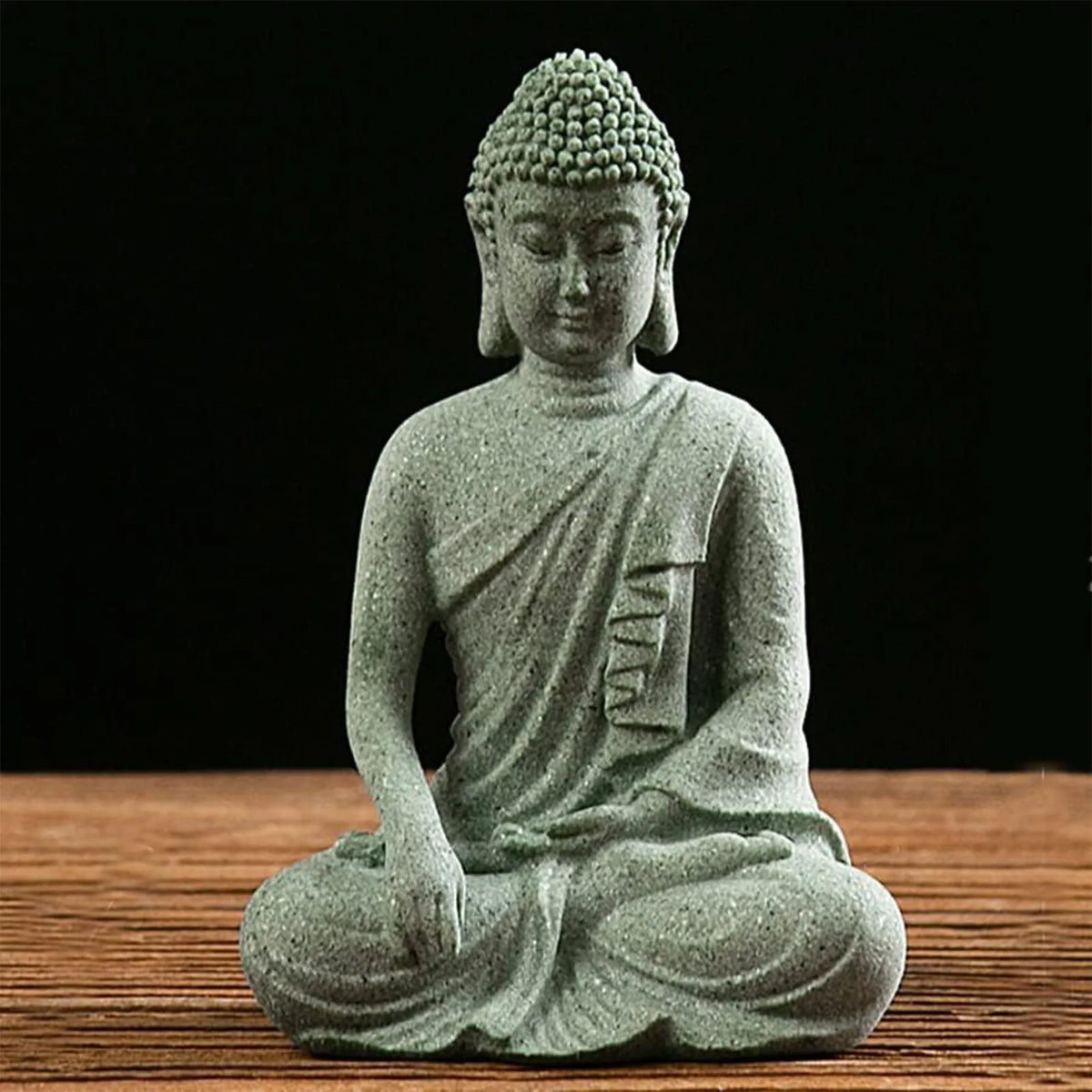 Meditating Buddha Stone Statue – Spiritual Home Décor & Gift