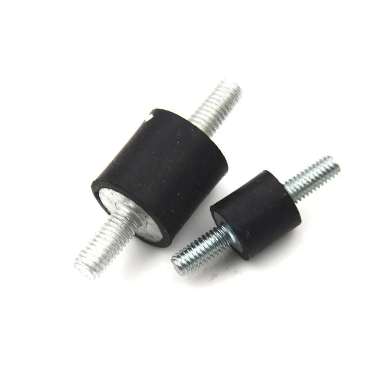 4-Pack M4–M8 Anti-Vibration Rubber Mounts for Compressors
