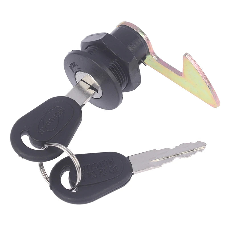 Motorcycle Scooter Rear Trunk Box Lock with 2 Keys | Metal