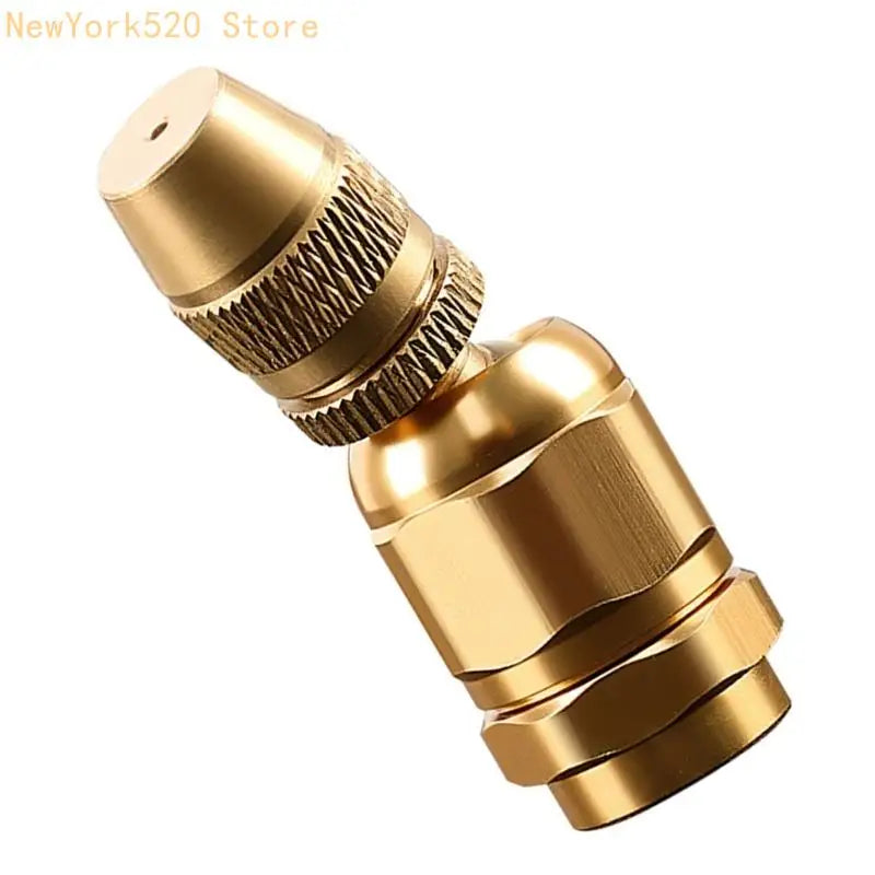 Adjustable Brass Misting Spray Nozzle for Garden & Lawn