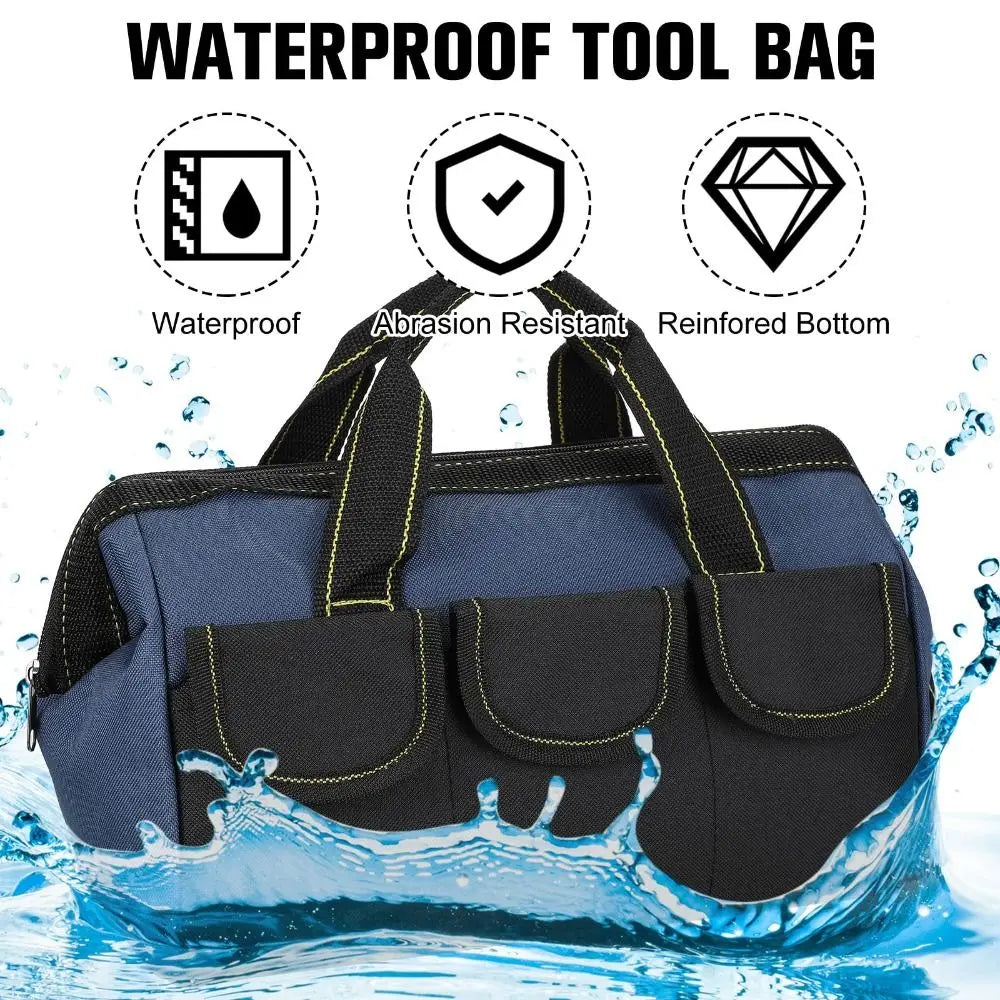 13-Inch Oxford Electrician Tool Bag – Durable & Portable