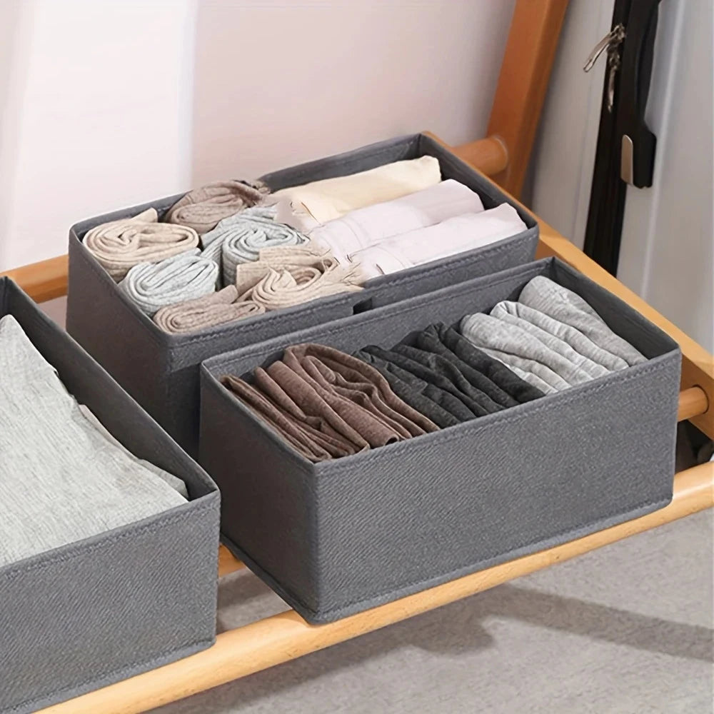 KindFuny Foldable Drawer Organizer – Underwear, Socks & Clothes