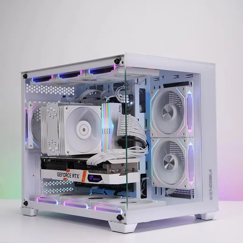 OUYUANSU Prism 4 120mm ARGB Case Fan – Infinite Mirror RGB