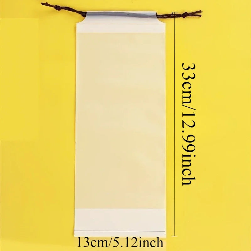 Umbrella Storage Bags with Drawstring – Semi-Transparent PP Plastic