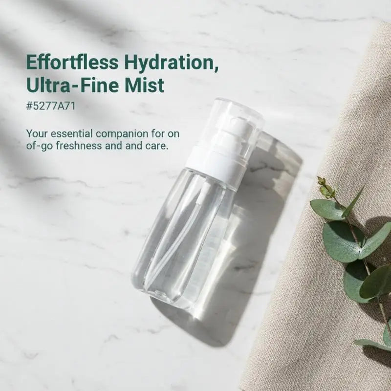 3-Pack Refillable Fine Mist Spray Bottles – Travel 30/60/100ml