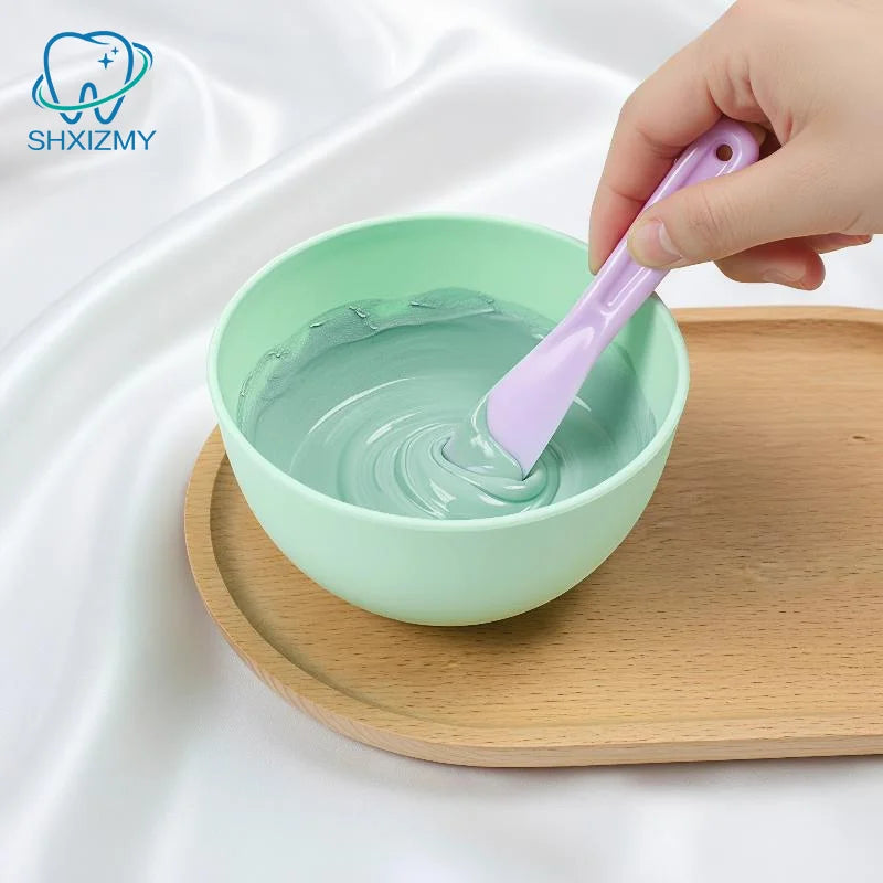 Pastel Facial Mask Mixing Bowl & Spatula Set – BPA-Free