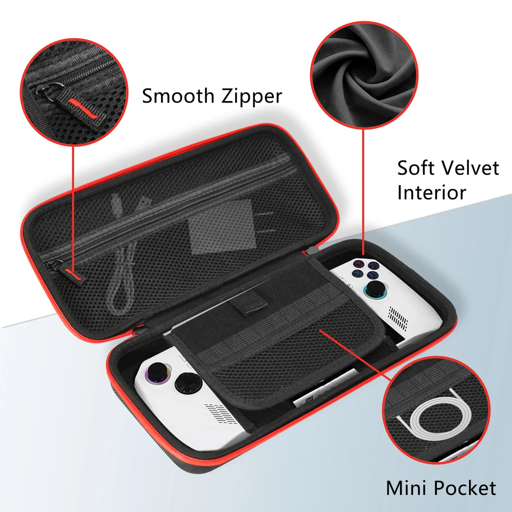 Hard EVA Carrying Case for ASUS ROG Ally & Ally X – Protective Bag
