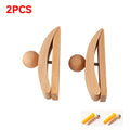 Wooden Quilt & Tapestry Wall Hangers – Blanket Clamp Clips