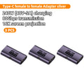 USB4 80Gbps USB-C Female to Female Adapter – 240W, 8K@60Hz
