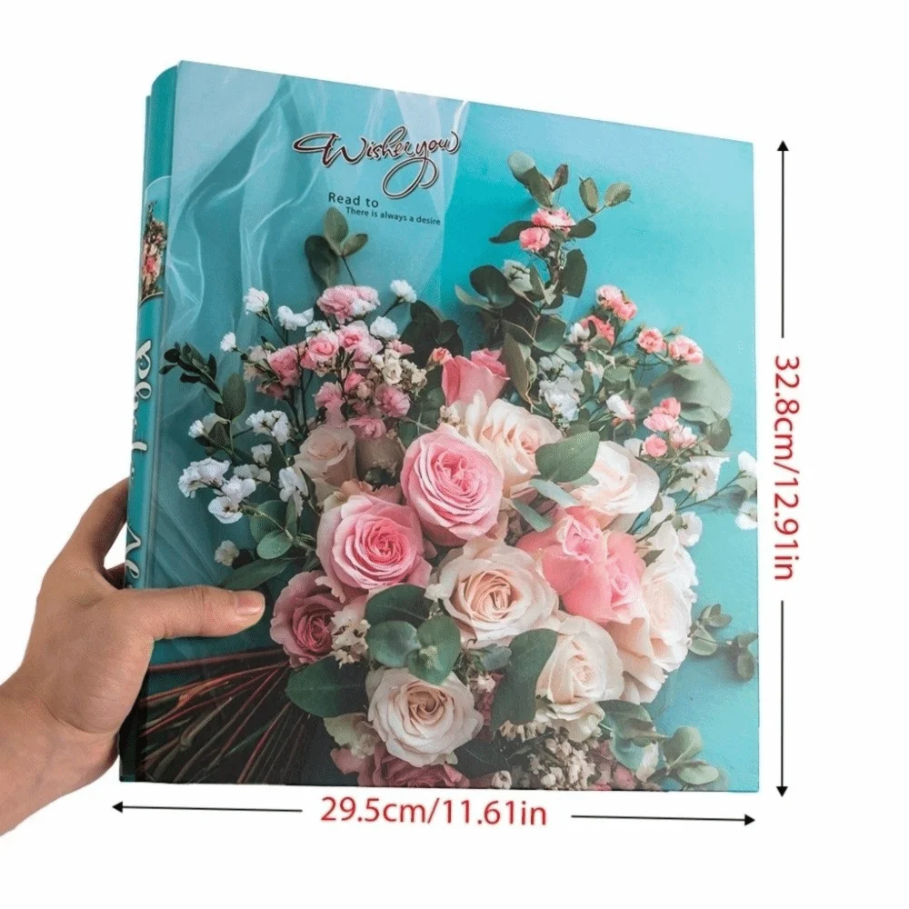 6-Inch 500-Pocket Slip-In Photo Album Large Capacity – VIBE