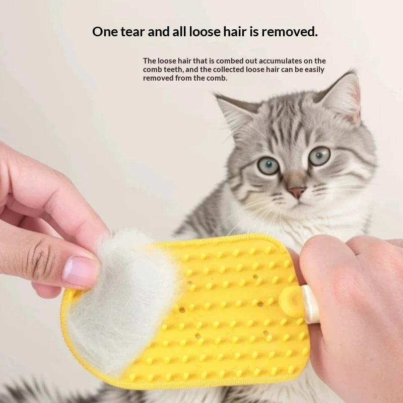Double-Sided Pet Grooming Brush – Cat & Dog Hair Remover