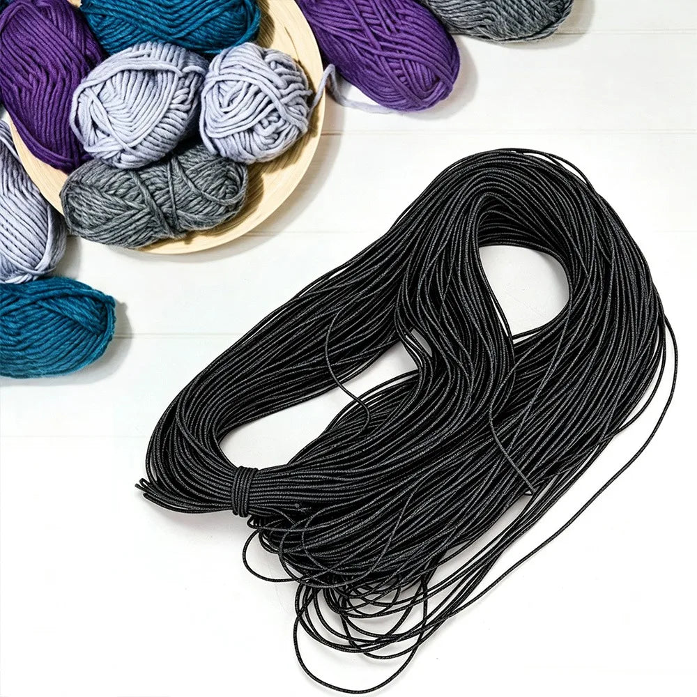 1.5mm Elastic Beading Cord 100m Stretchy Waxed Polyester String