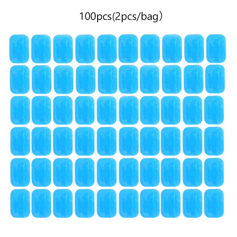 EMS Hydrogel Electrode Pads for Muscle Stimulator – 50/100 Pcs