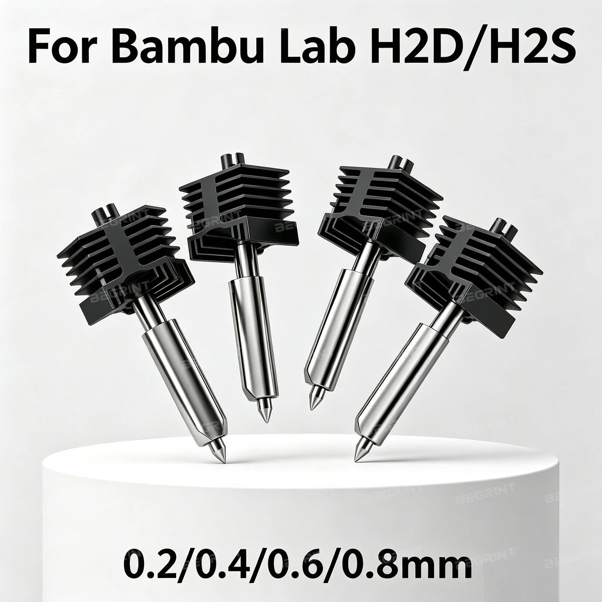 Bambu Lab H2D/H2S Hotend Suite – 0.2–0.8mm Nozzle Set