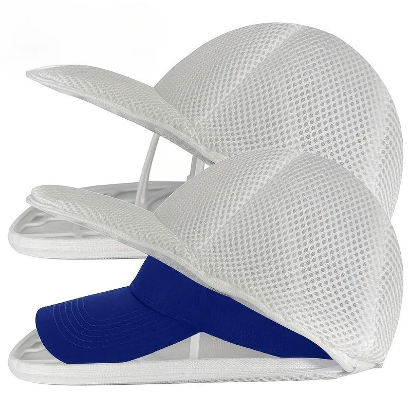 Baseball Cap Washing Cage with Mesh Bag – Hat Shape Protector