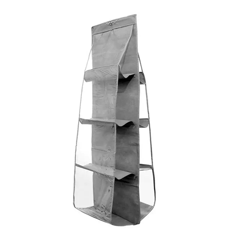 2-Pack Hanging Wardrobe Bag Organizer – Multi-Pocket Dustproof