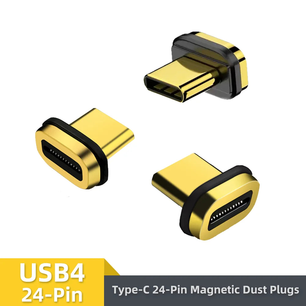 USB-C 24-Pin Magnetic Adapter Tips USB 4.0 – 3/5/10 Pack