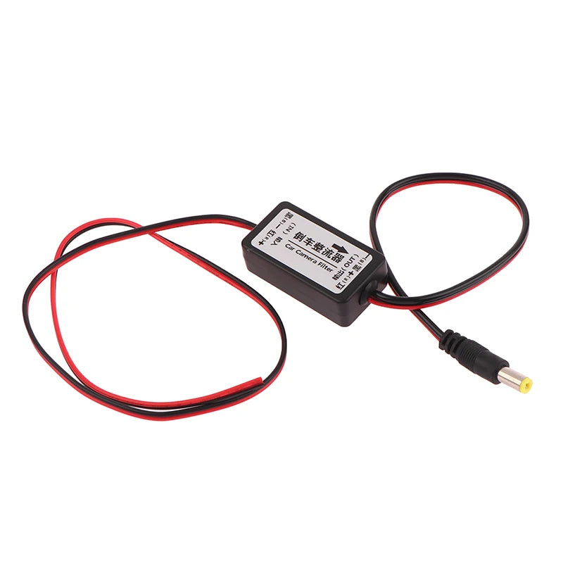 12V DC Power Relay Filter Rectifier for Car Backup Camera