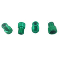 4-Pack Aluminum Presta Valve Adapter for Bike Tires – Green