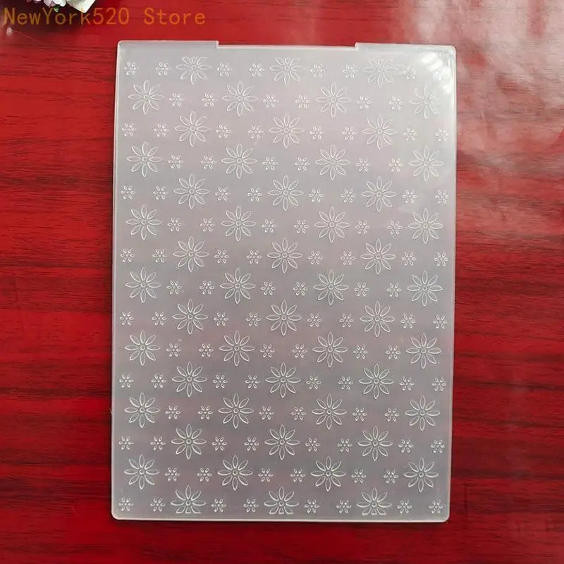 3D Flower & Leaf Embossing Folders for Card Making & Crafts